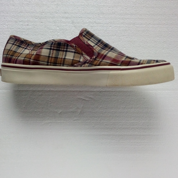 Ralph Lauren Polo Mansheim Canvas Slip On Sneakers Shoes Men's 11D Multicolor - Picture 9 of 14